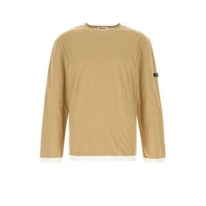 Namacheko Men Beige Cotton T-Shirt